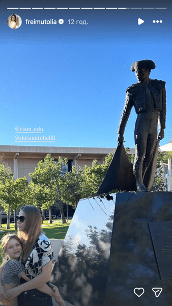 дочка олі фреймут 1 Ольга Фреймут з донькою